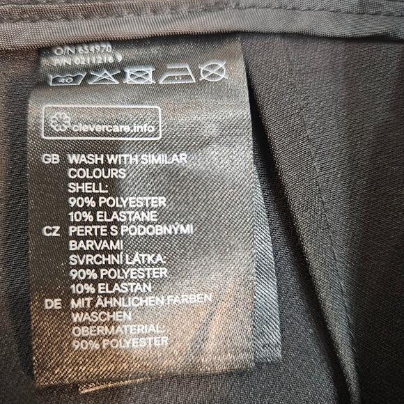 H & M Women's Dress Career Pant Black Size 8 NWT - Picture 5 of 7